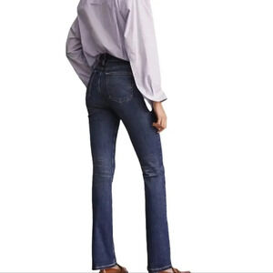 AG Adriano Goldschmied Anthropologie Stevie Slim Straight Jeans 27